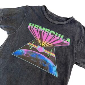 Hemecula Womens S 80s Style Synth Wave Graphic T-Shirt,‎ Womens Grunge 583